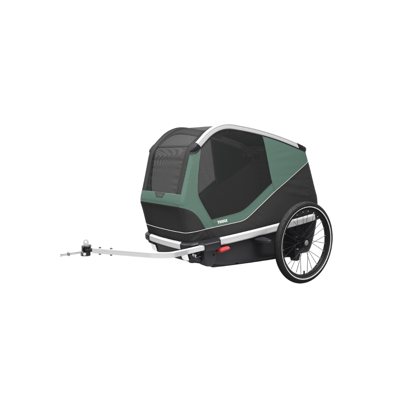 Thule Bexey L Hunde-Fahrradanhänger bis 45 kg – Hazy Green