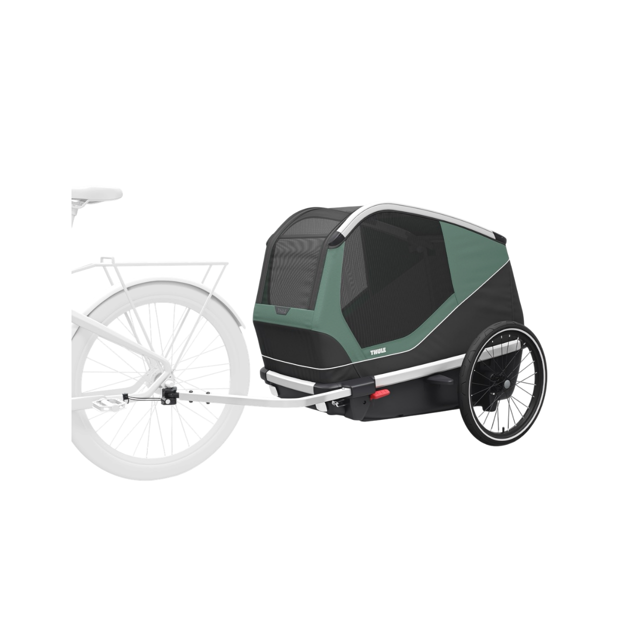 Thule Bexey L Hunde-Fahrradanhänger bis 45 kg – Hazy Green – Bild 2