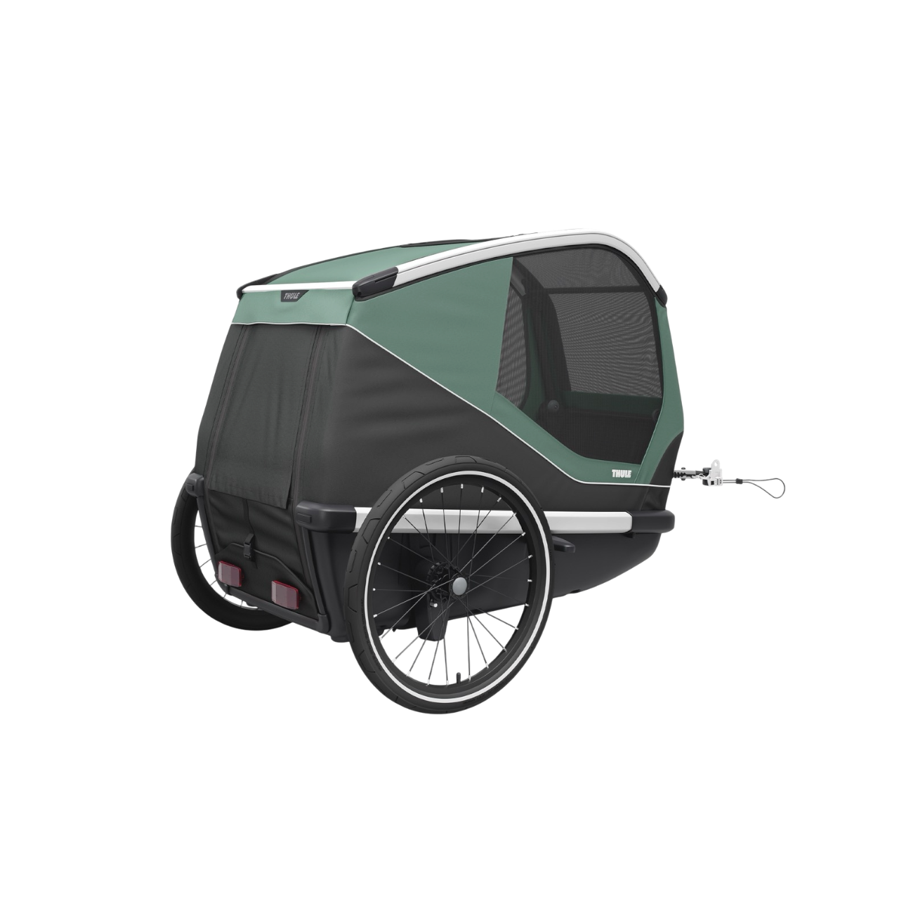 Thule Bexey L Hunde-Fahrradanhänger bis 45 kg – Hazy Green – Bild 3